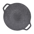 thumbnail image 4 of FLAMEEN Round Cast Iron Frying Pan, Reusable Griddle for Camping and Climbing, 4 of 8