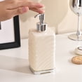 thumbnail image 1 of Avdolw Shower Gel Shampoo Hand Soap Dispenser, Refillable 430ml Plastic Liquid Bottle, Pump Bottle for Kitchen Bathroom Use, 1 of 6