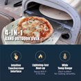 thumbnail image 4 of Prokan Kano 16 Inches 4-In-1 Outdoor Oven W/ Digital Temp Control, 4 of 16