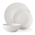 thumbnail image 1 of Mainstays Glazed White Stoneware Dinnerware Set, 12-Pieces, 1 of 8