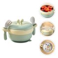 thumbnail image 3 of Stainless Steel Water Injection Bowl Kids Suction Bowl Heat Preservation Bowl, 3 of 8