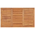 thumbnail image 3 of vidaXL Garden Dining Table 140x80x77 cm Solid Teak Wood, 3 of 5
