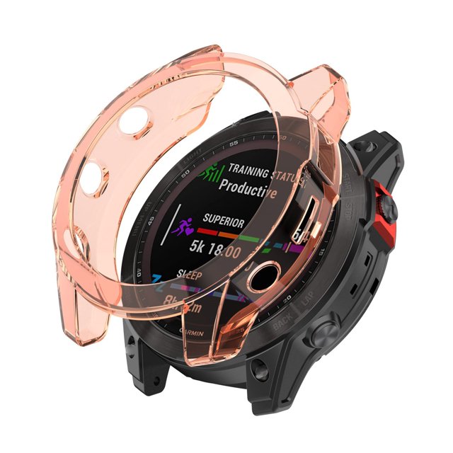 WIFKLSIIPG Suitable for Garmin- Epix Gen2 Case, Watch Protective Case, Half-pack Tpu Hollow Case, Watch Accessories
