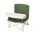 thumbnail image 1 of Greenwalnut Portable Baby Chair | Camp Chair | Booster Seat With Removable Tray (Army Green), 1 of 4