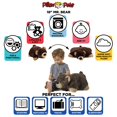 thumbnail image 2 of Pillow Pets Signature, Mr. Bear, 18" Stuffed Animal Plush Toy, 2 of 5