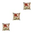 thumbnail image 3 of Maytalsory Easy To Change Flowers Pillowcase Addition To Home Decor Polyester Decorative Pillow Cushion Covers Soft Durable kztym001-3 3Set, 3 of 6