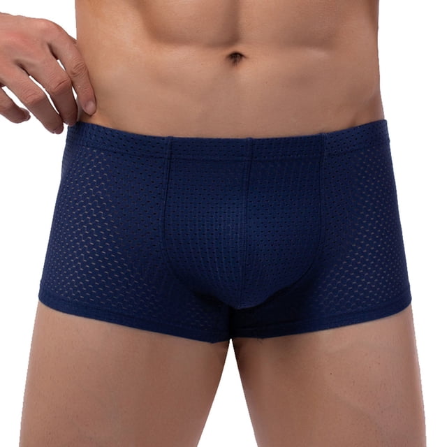 Boxers for Men Boxers Classic Underwear Solid Bu1 Xl 1-Pack