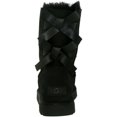 thumbnail image 3 of Ugg Women's Bailey Bow II Black Ankle-High Suede Boot - 8M, 3 of 3
