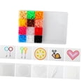thumbnail image 1 of Abbracc 12 Colors 5mm Fuse Beads Set Hama Beads with Box Handmade Craft for, 1 of 9