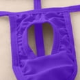 thumbnail image 2 of iHPH7 String pour Homme, sous-Vêtements String pour Homme, String pour Homme, sous-Vêtements Taille Basse Homme, Strings T-back pour Homme, Violet TG, 2 of 7