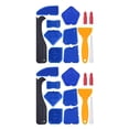 thumbnail image 2 of tredstone Kit d'Outils de Calfeutrage Réutilisable Applicateur Léger Lavable Ensemble de Finition Lisse pour Fenêtre Bain Bleu 2Ensemble, 2 of 6