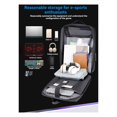 thumbnail image 2 of Anti-Theft Hard Shell Laptop Backpack Waterproof Travel Backpack Slim Gaming Computer Bag with Lock Black 17-18Inch, 2 of 7