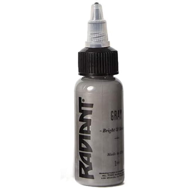 Radiant Colors Encre à Tatouage - Gris 1 Oz
