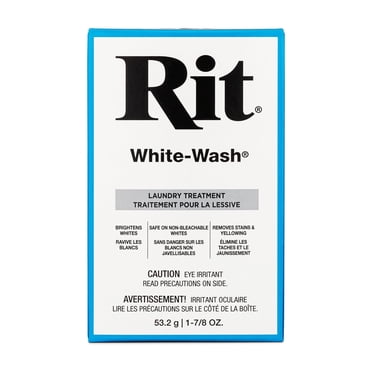 RIT White-Wash Laundry Treatment, 1 pièce, 53.2 g (1-7/8 oz.), 10.2 cm (4 po) H × 6.4 cm (2.5 po) L × 2.5 cm (1 po) P, 53 g (1.9 oz)
