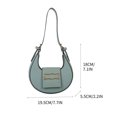 thumbnail image 3 of One Shoulder Crossbody Bag Leather Large Capacity Multi Compartment Women Bag, 3 of 3