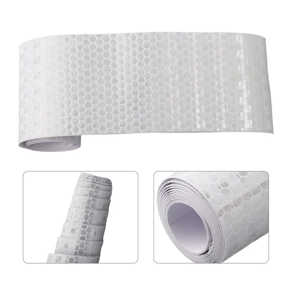 1pcs 5cmX100cm Car Reflect Tape Safety Warn Car Decorate Stickers Reflector Protecte Tape Strip Film Auto-Motorcycle Stickers
