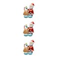 thumbnail image 3 of Ruiboury Party Decor Essential Christmas Foil Balloons With Exquisite Patterns Balloon Christmas Suitable For Any Places multicolor Gift Box Santa Claus 3Set, 3 of 6