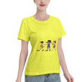 thumbnail image 2 of T-Shirt Basique à Manches Courtes pour Femmes une Pièce, 2 of 6