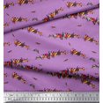 thumbnail image 3 of Soimoi polyester Crepe Fabric Colorful Bird Printed Fabric 1 Yard 42 Inch Wide, 3 of 3