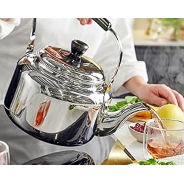 Sunwealth 4 L Stainless Steel Whistling Kettle with Bonus Tea Infuser