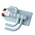 thumbnail image 4 of Self Adhesive Hook, Cute Adhesive Hook 180 Degrees Rotation  for Keys Chicken,,Bowknot ,Bear,Dog, 4 of 8