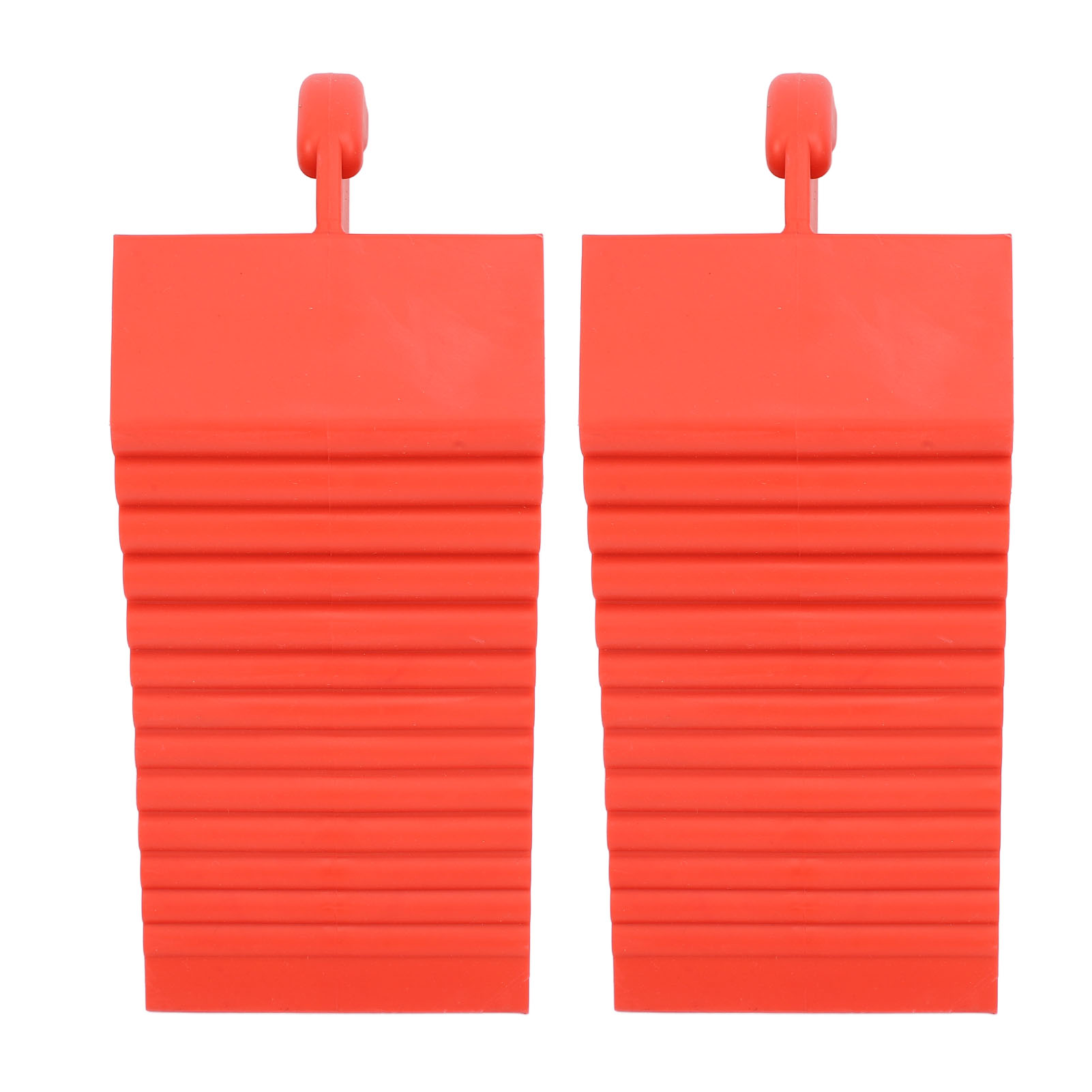 Wheel Stoppers, Anti Slip Powerful Grip Wheel Chocks Enhanced Traction Rubber  for Truck