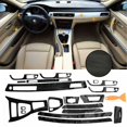 thumbnail image 1 of 5D Interior Glossy Carbon Fiber Wrap Trim Decal For BMW 3 Series E90 2005-2012, 1 of 11