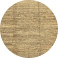 thumbnail image 1 of Ahgly Company Tapis d'Intérieur Ronds Abstraits Brun Foncé, Tapis de Zone Abstraits, 7 Pieds Rond, 1 of 6