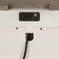 thumbnail image 3 of Abbey Park White 2 Drawer Night Stand w/ Charging Station, 3 of 6