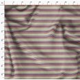 thumbnail image 4 of Soimoi Polyester Crepe Fabric Horizontal Stripe Print Sewing Fabric Yard 52 Inch Wide, 4 of 5