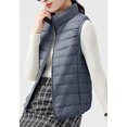 thumbnail image 4 of LinYooLi Women's Ultra Light Short Down Vest Quilted Puffer Down Vest for Fall Winter, 4 of 5