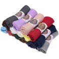 thumbnail image 2 of Women Scarf Solid Color Linen Extra Large Soft Shawl Wrap Head Scarf Hijab Scarf, 2 of 10