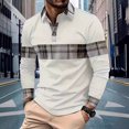 thumbnail image 2 of Birdeem Chemises pour Hommes Chemise Décontractée Imprimée à Manches Longues Col Rabattu Boutons T-Shirt Blouse Tops, 2 of 12