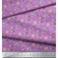 thumbnail image 3 of Soimoi Silk Fabric Paisley Panel Printed Craft Fabric by The Yard 42 Inch Wide, 3 of 3