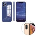 thumbnail image 1 of ziyahi Glass Back Phone Covers with Solid Color Full Rugged Bumper Anti-Slip Design for Iphone 7P/8P/7/8/XS Max/XR/X/XS, 1 of 3
