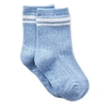 thumbnail image 2 of George Toddler Boys' Crew Socks with Grippers 6-Pack, 2 of 4