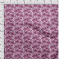 thumbnail image 4 of oneOone Rayon Purple Fabric Ocean Sewing Craft Projects Fabric Prints By Yard 56 Inch Wide, 4 of 4