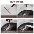 thumbnail image 3 of MasteelfCA 100pcs Tire Repair Strings Rubber Strips Tire Repair Plugs Tire Repair Tool Kit, 3 of 7