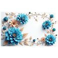 thumbnail image 1 of Floral Backdrop Banner Daisies Decoration for Wedding Party Supplies Event Background Photography Spring Summer Decor Celebration, 1 of 4
