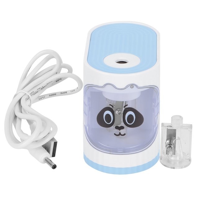 Automatic Pencil Sharpener, Electric Pencil Sharpener Battery Powered For 6~8mm Diameter Pencil Blue