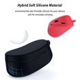 thumbnail image 4 of ruzhgo Étuis en Silicone pour Écouteurs avec Porte-Clés, Housse de Protection Sans Fil, Boîte d'Écouteurs Résistante aux Rayures Type1 Type4, 4 of 6