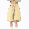 thumbnail image 5 of TMOYZQ Shorts de Randonnée pour Femmes Légers à Séchage Rapide Shorts de Golf Résistants à l'Eau avec Poches à Fermeture Éclair, 5 of 5