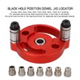 thumbnail image 4 of Self Centering Dowel Jig, Single Hole Position Woodworking Doweling Jig Hole Punch Drill Locator Handheld Drill Guide For Straight Holes Woodworking Joints Tool, 4 of 8