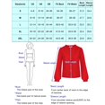 thumbnail image 2 of Women Solid Cropped Cardigan Sweater Lantern Sleeve Ruffle Lapel Collar Button Down Knit Outerwear Green M, 2 of 8