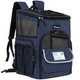 thumbnail image 1 of PetAmi Airline Approved Pet Carrier Backpack, Navy, 1 of 7