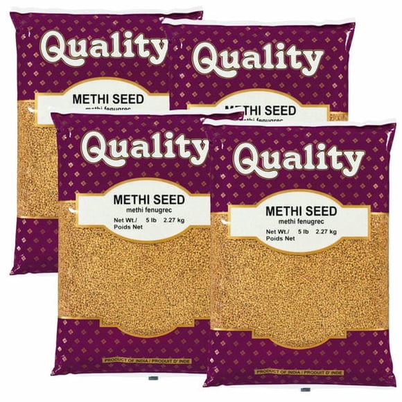 Quality Graines de Methi Quality en Vrac Grandes 5 Lb/2,27 kg