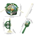 thumbnail image 3 of Cameland Musical Toy Set Hand Pat Drum Rattle Trumpet Early Learning Percussion Instrument For Infants Safe ABS Plastic Newborn Gift For Boys And Girls, 3 of 6