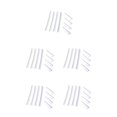 thumbnail image 3 of Thinsony 8pcs Car Door Edge Guards Set Auto Slim Bumper Strip Kit Trim Molding Protection Anti-rub Scratch Protector white 5Set, 3 of 6