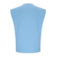 thumbnail image 4 of Timegard Tank Tops Men Crewneck Cap Sleeve Solid Color Basic Tee Casual Comfy Shirts Top Blouse Summer, 4 of 5
