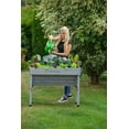 thumbnail image 3 of Jardinière Murale Surélevée VegTrug Hugger - Gris - Petit, 3 of 5